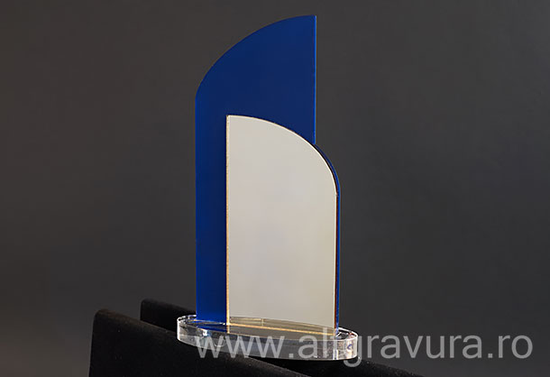 Trofeu acril albastru TT11-A