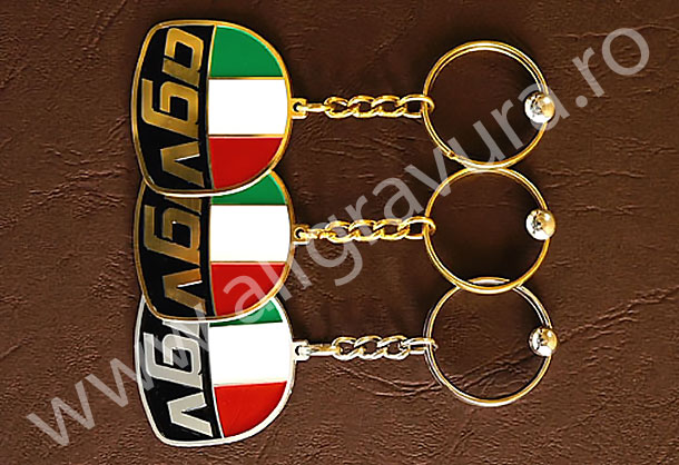 Brelocuri gravate alama