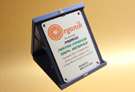 Plachete gravate oglinda argintie