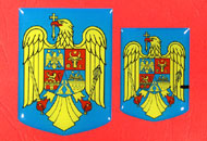 Etichete volumetrice Stema Romaniei