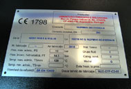 Placi de timbru aluminiu
