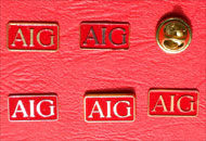 Pins -Gravura in negativ