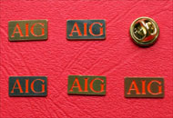 Insigne pins gravate alama