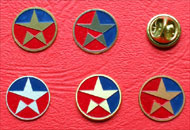 Insigne pins rotunde