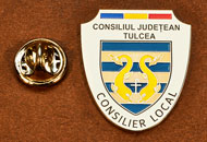 Insigne Nichelate Consilier Local Tulcea