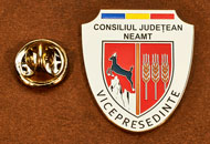 Insigne Nichelate Vice-Presedinte Consiliul Local Neamt