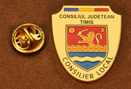 Insigne Aurite Consilier Local Timis