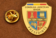 Insigne Placate Aur Presedinte Consiliul Local Bihor