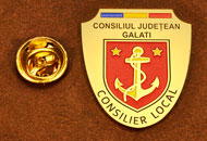 Insigne Gravate Alama Consilier Local Galati