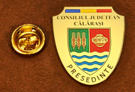 Insigne Gravate Alama Presedinte Consiliul Local Calarasi