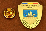 Insigne Alama Gravata Vice Presedinte Consiliul Local Braila