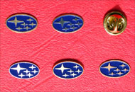 Insigne pins de rever ovale
