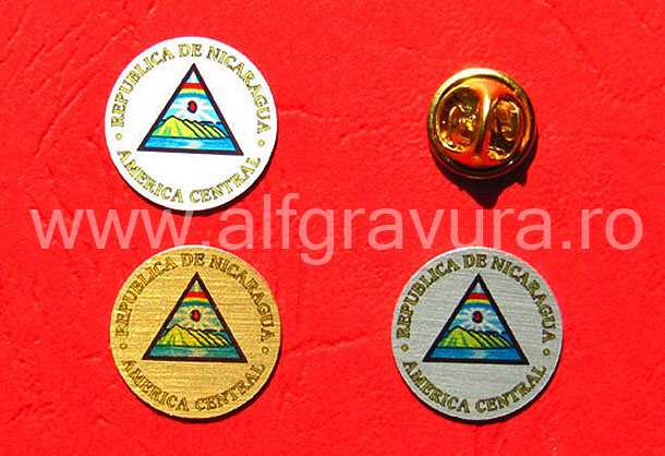 Insigne pin 18 mm diametru Insigne pin 18 mm diametru