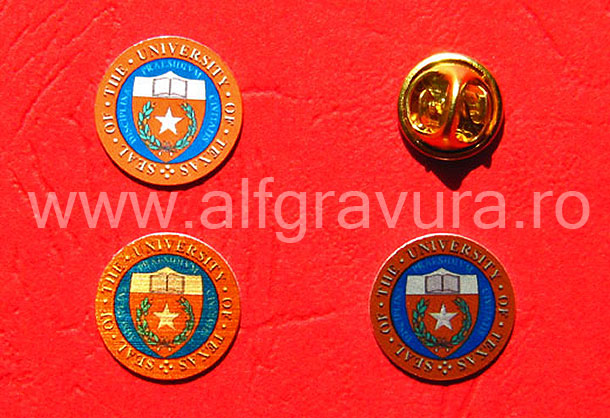 Insigna circulara policromie