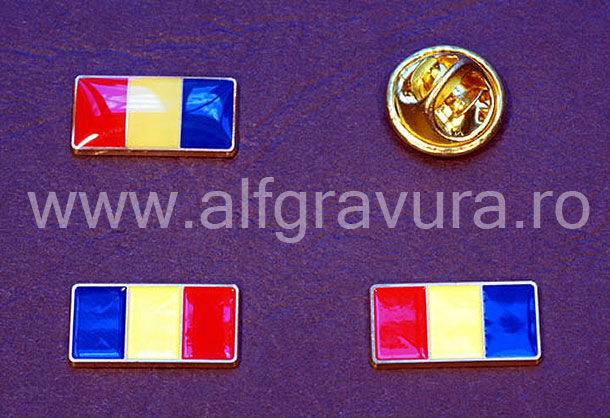 Insigna  tricolor Romanesc