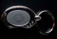 Personalizare breloc oval