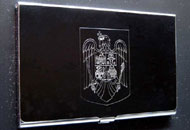 Personalizare port card nichelat