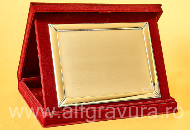 Caseta Plus Grena - Placheta Argintata PAL73