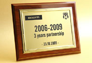 Plachete gravate PAL09 suport lemn