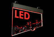 Prolight decupat LEDuri rosii
