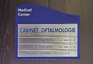 Indicator modular centru medical