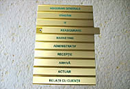 Indicator modular etaj