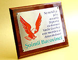 Placi gravate lemn