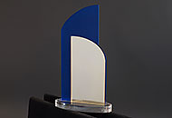 Trofee acril albastru tt11-a