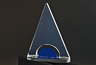 Trofee acril albastru tt12-a