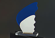 Trofee acril albastru tt3-a