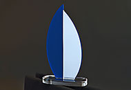 Trofee acril albastru tt7-a