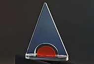 Trofee acril rosu tt12-r