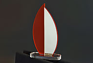Trofee acril rosu tt7-r