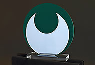 Trofee acril verde tt2-v