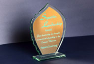 Trofee sticla "flacara" 1
